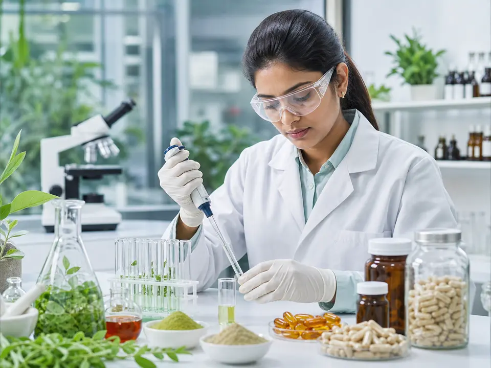 Nutraceutical testing at Eco-Green Labs