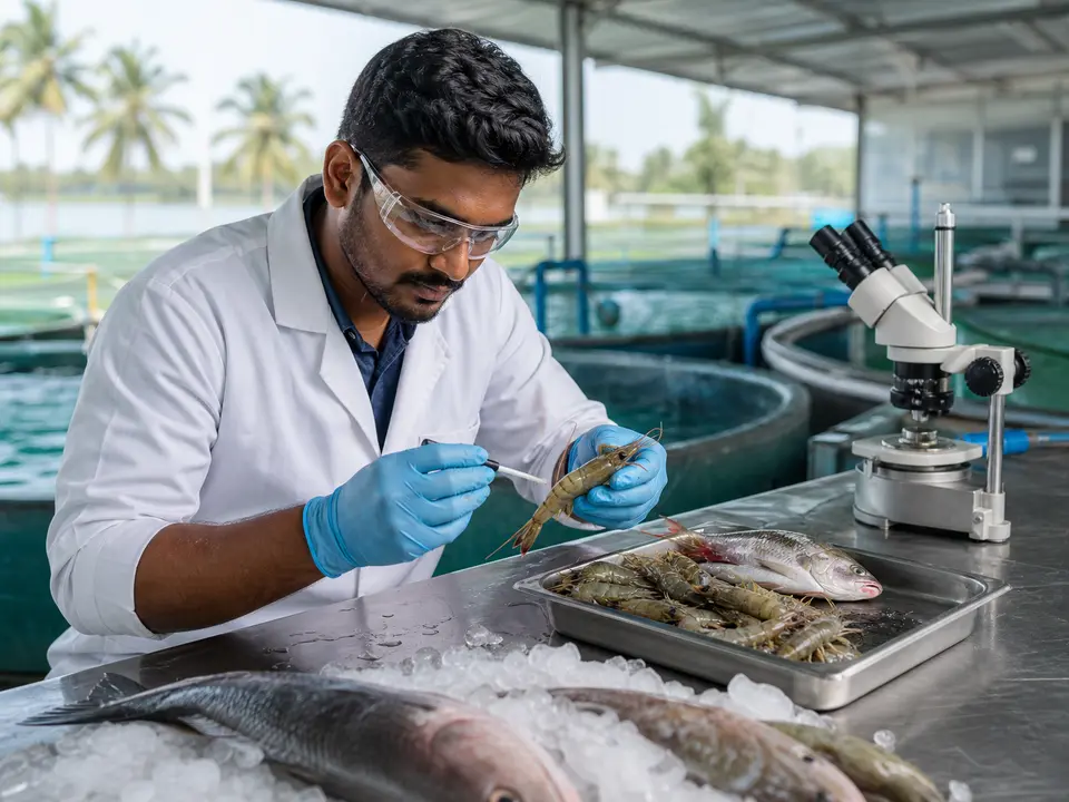 Seafood & Aquaculture testing at Eco-Green Labs